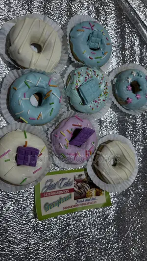 Fluffy Yummy Chocolate Glazed Donut