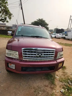 Infiniti QX56 2010 Red