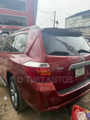 Toyota Highlander 2009 Red