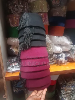 Red Fez Hat,Moroccan Hat for Men With Tazzle