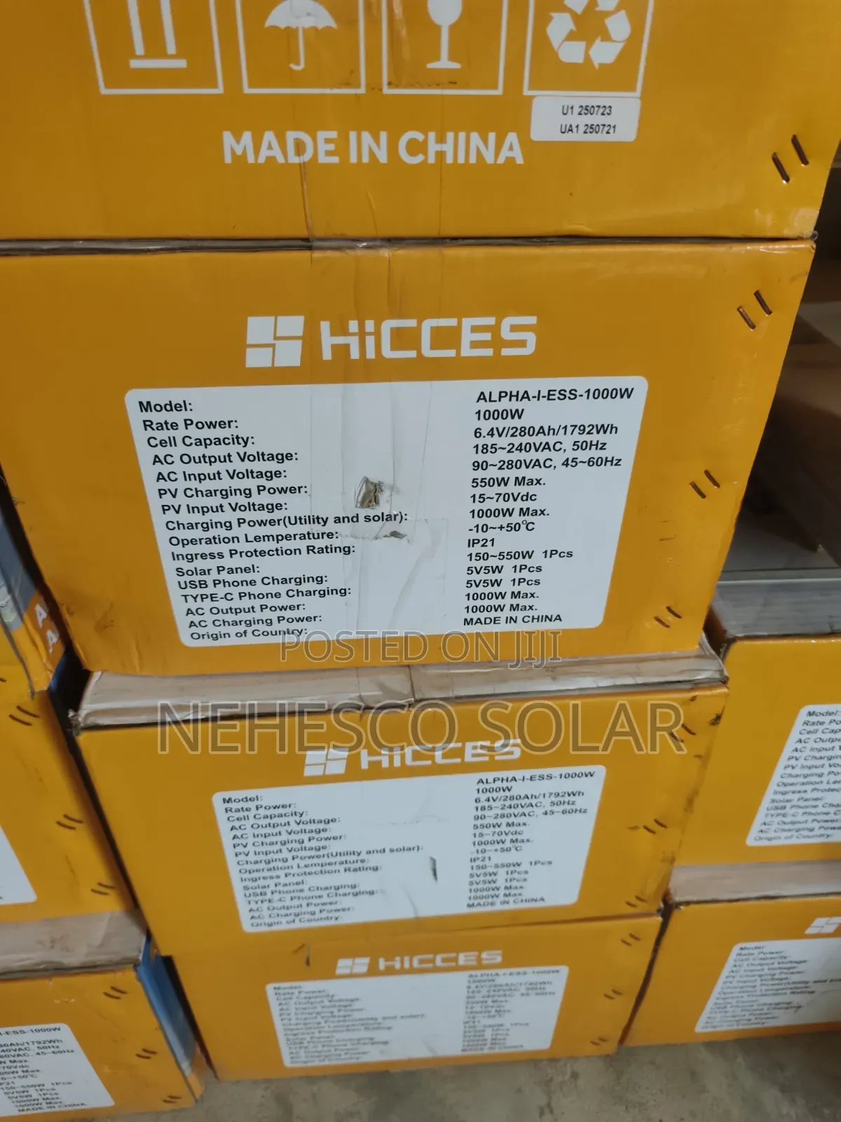 Power Your Essentials With HICCES 1000W Solar System