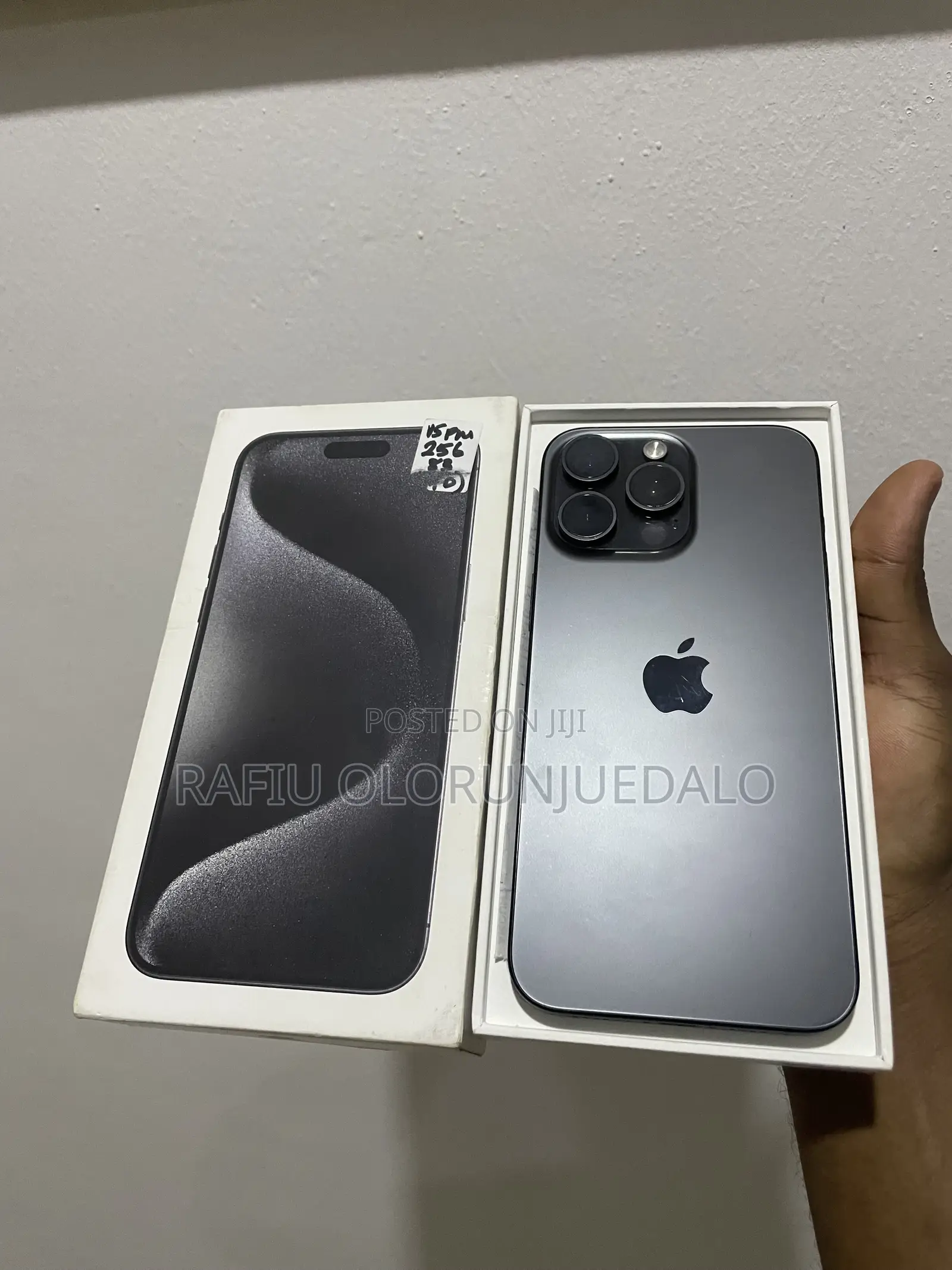 Apple iPhone 15 Pro Max 256 GB Black