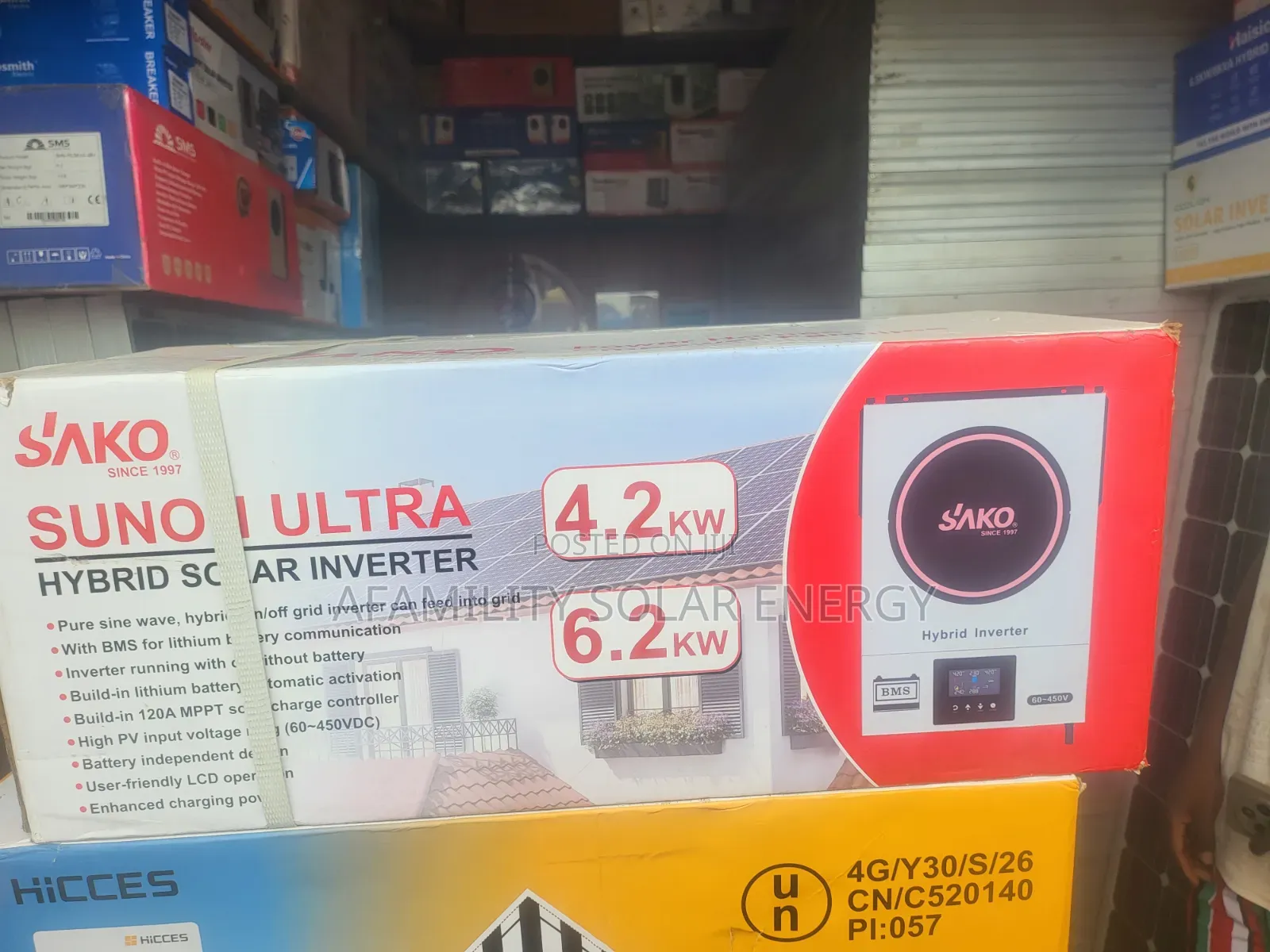 Sako 6.2kva 48v Hybrid Inverter