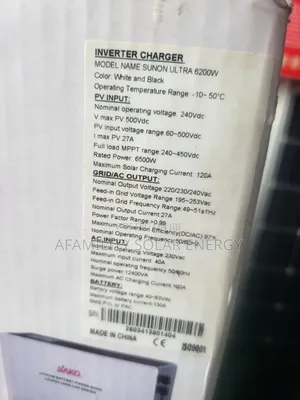 Sako 6.2kva 48v Hybrid Inverter