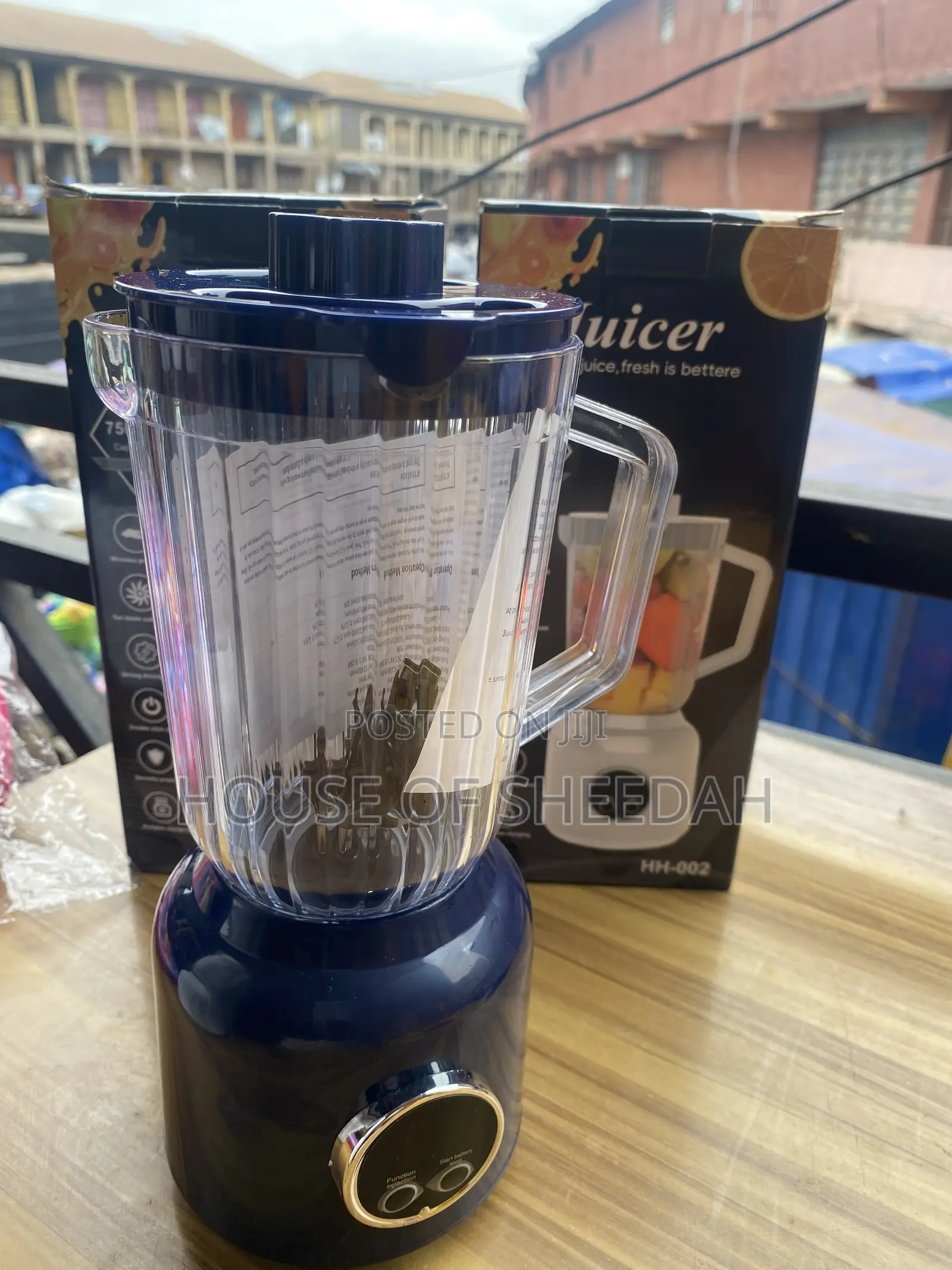 Portable Wireless USB Rechargeable Fruit Blender