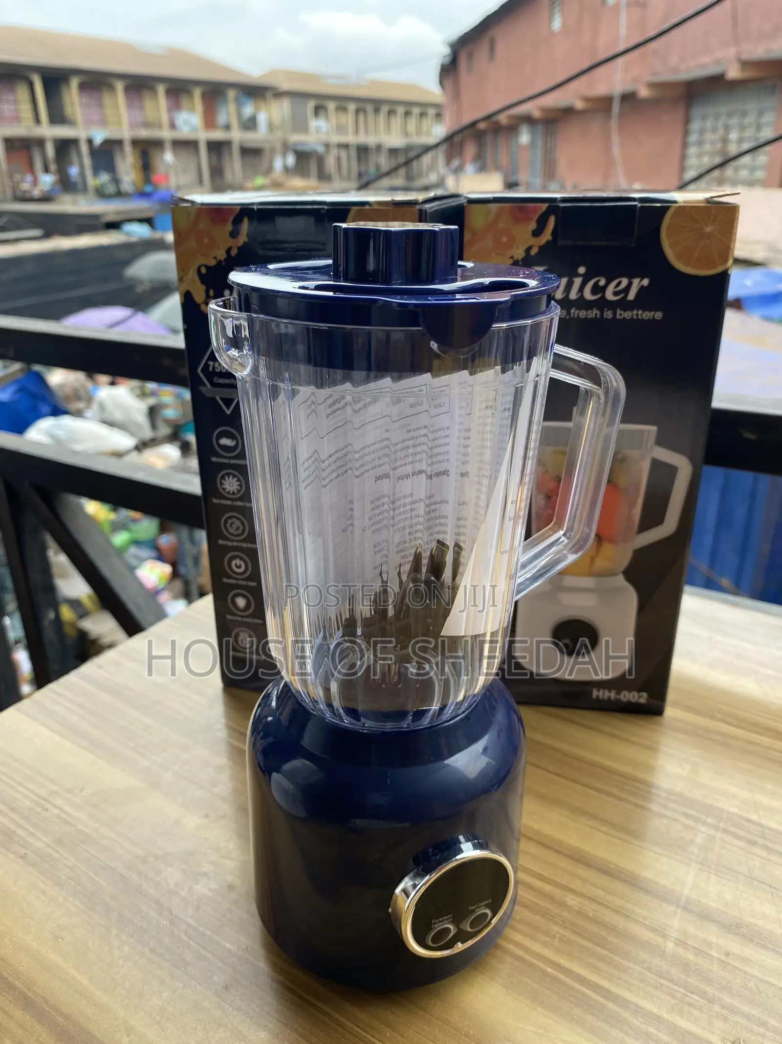 Portable Wireless USB Rechargeable Fruit Blender