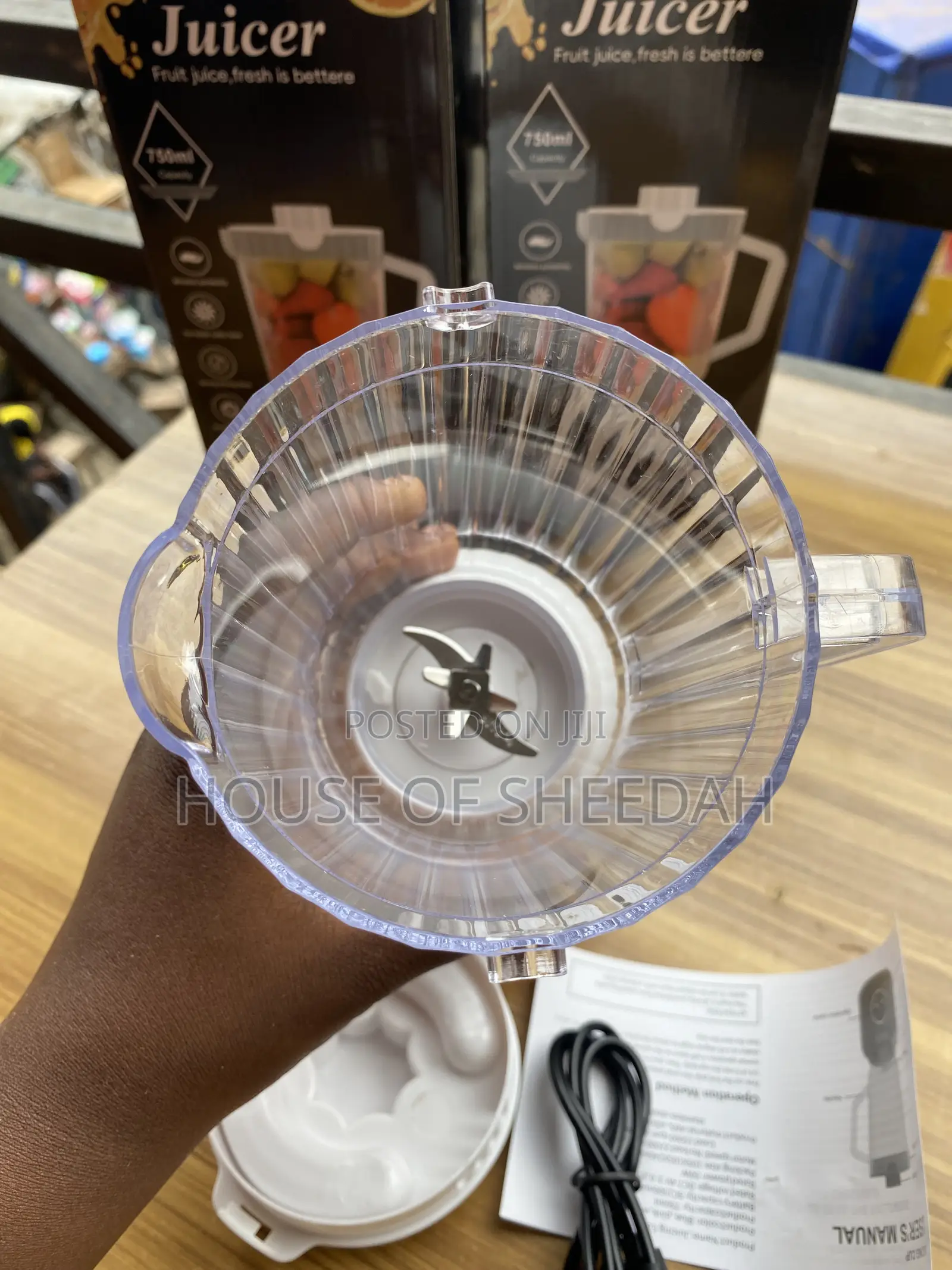 Portable Wireless USB Rechargeable Fruit Blender