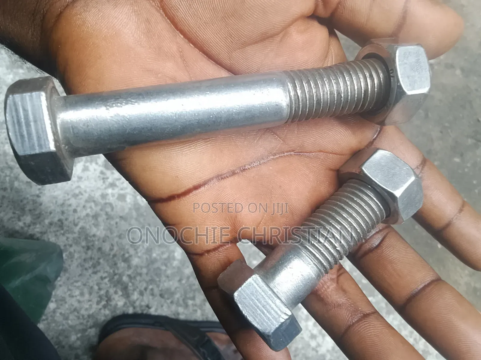 M20x120 Bolt and Nut S/S