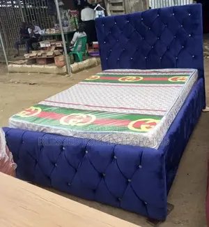 Paddled Bedframe With Foam