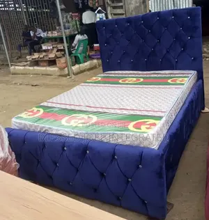 Paddled Bedframe With Foam