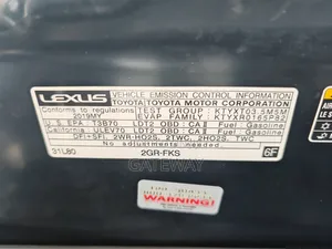 Lexus RX 2019 Black