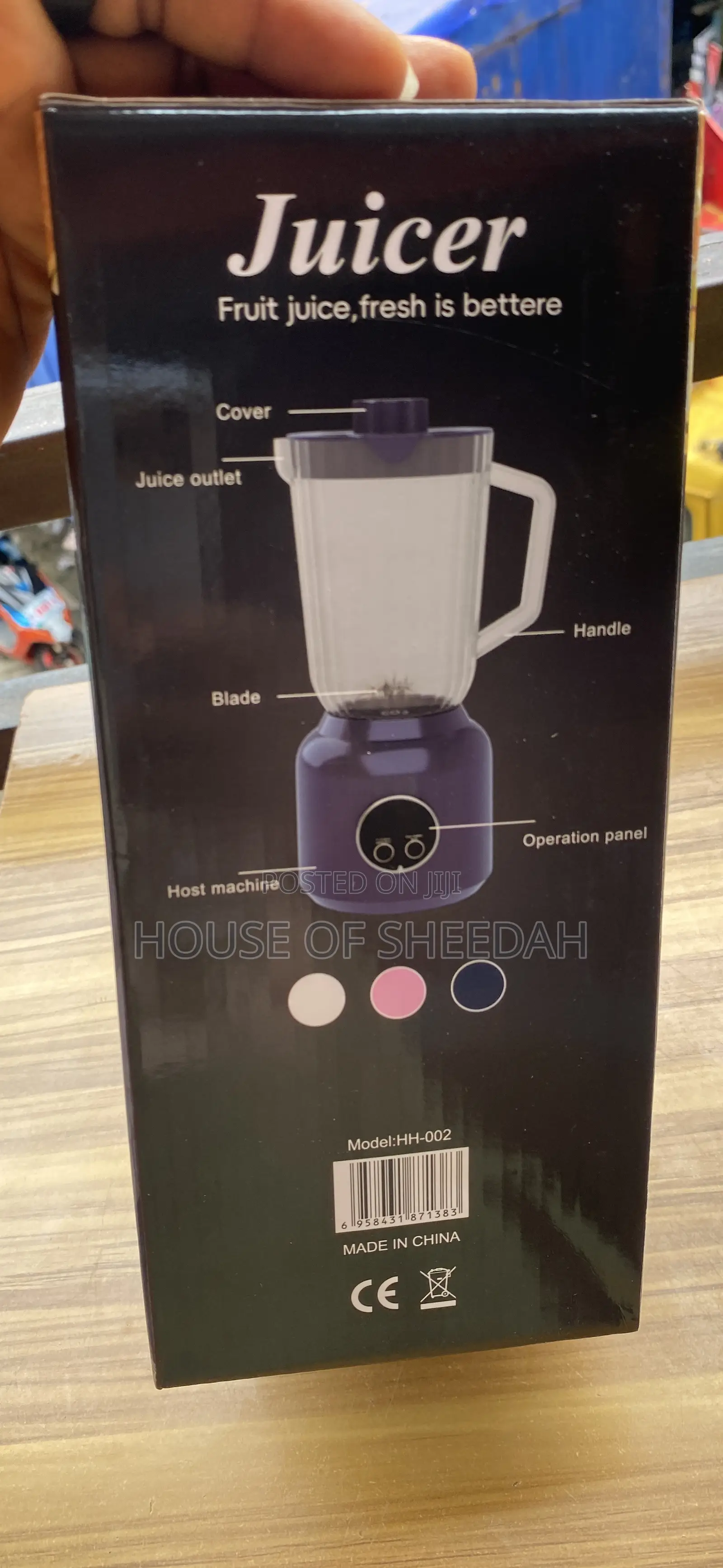 Portable Wireless USB Rechargeable Fruit Blender
