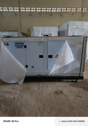 Perkins 100kVA Soundproof Diesel Genset