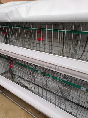 Galvanised Battery Cage