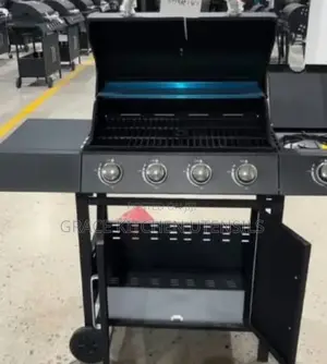 4 Burner With Side Burner Gas BarbeCue (BBQ