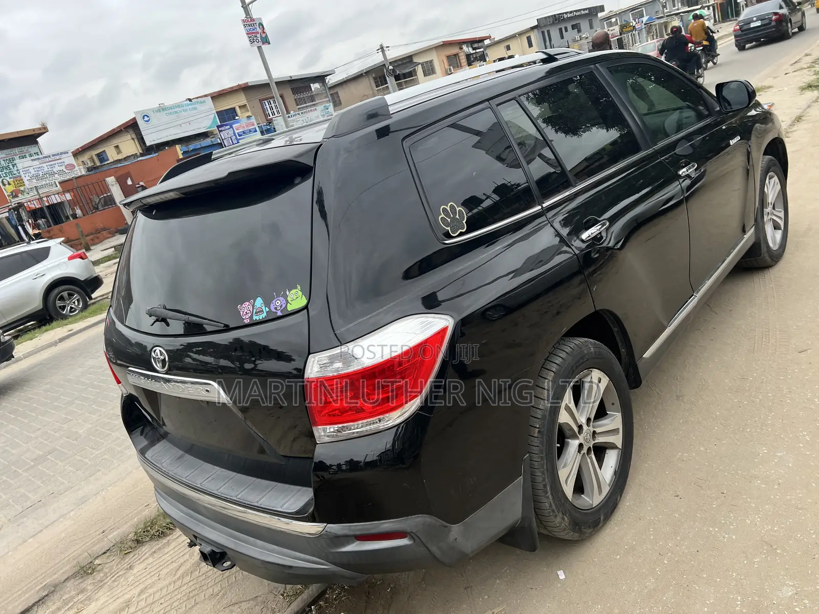 Toyota Highlander Limited 2012 Black