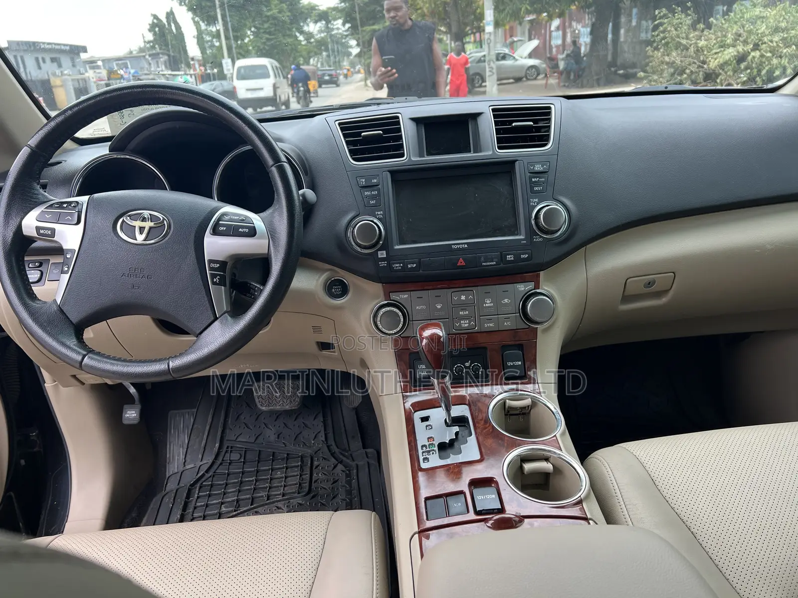 Toyota Highlander Limited 2012 Black