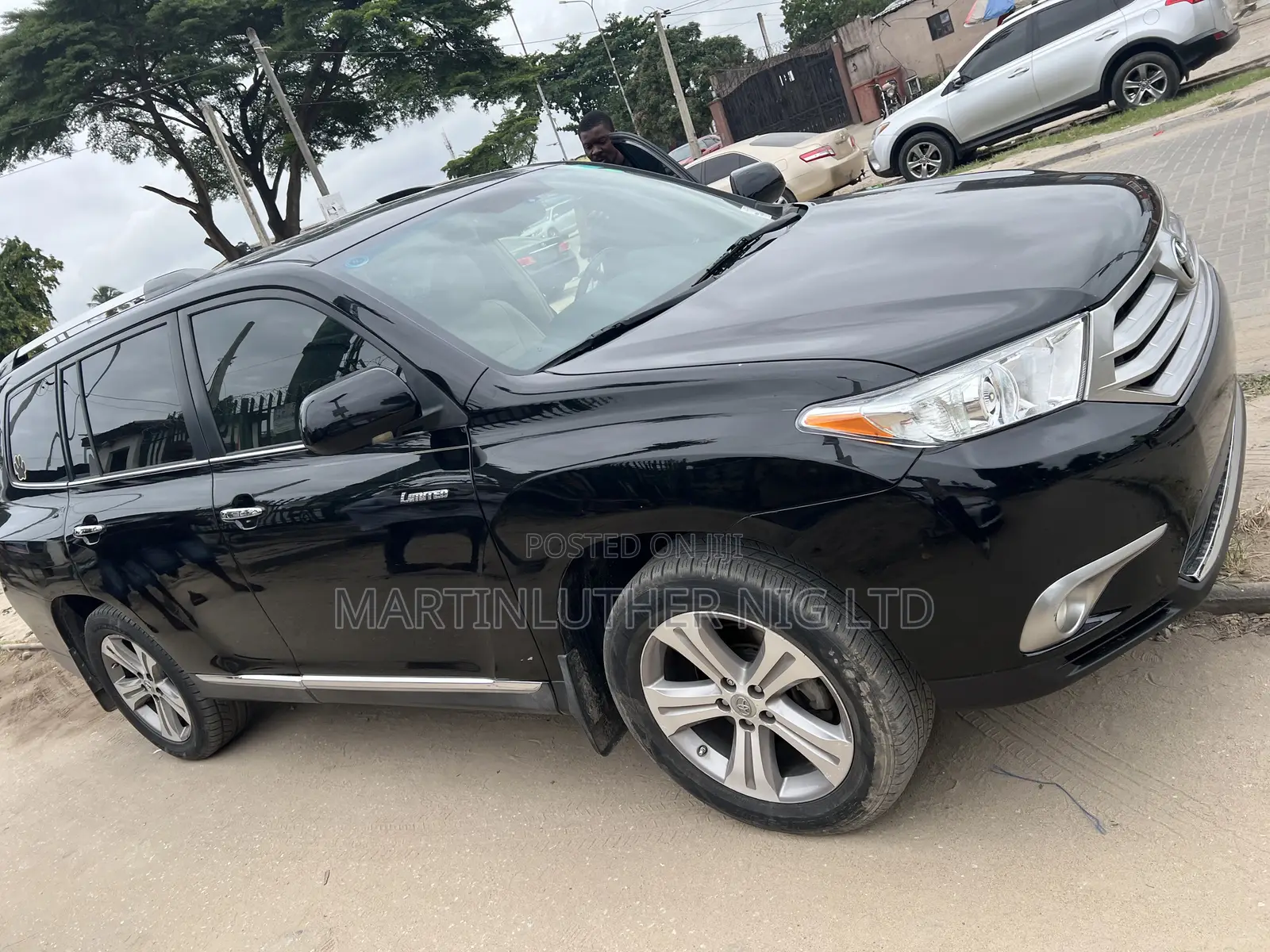 Toyota Highlander Limited 2012 Black