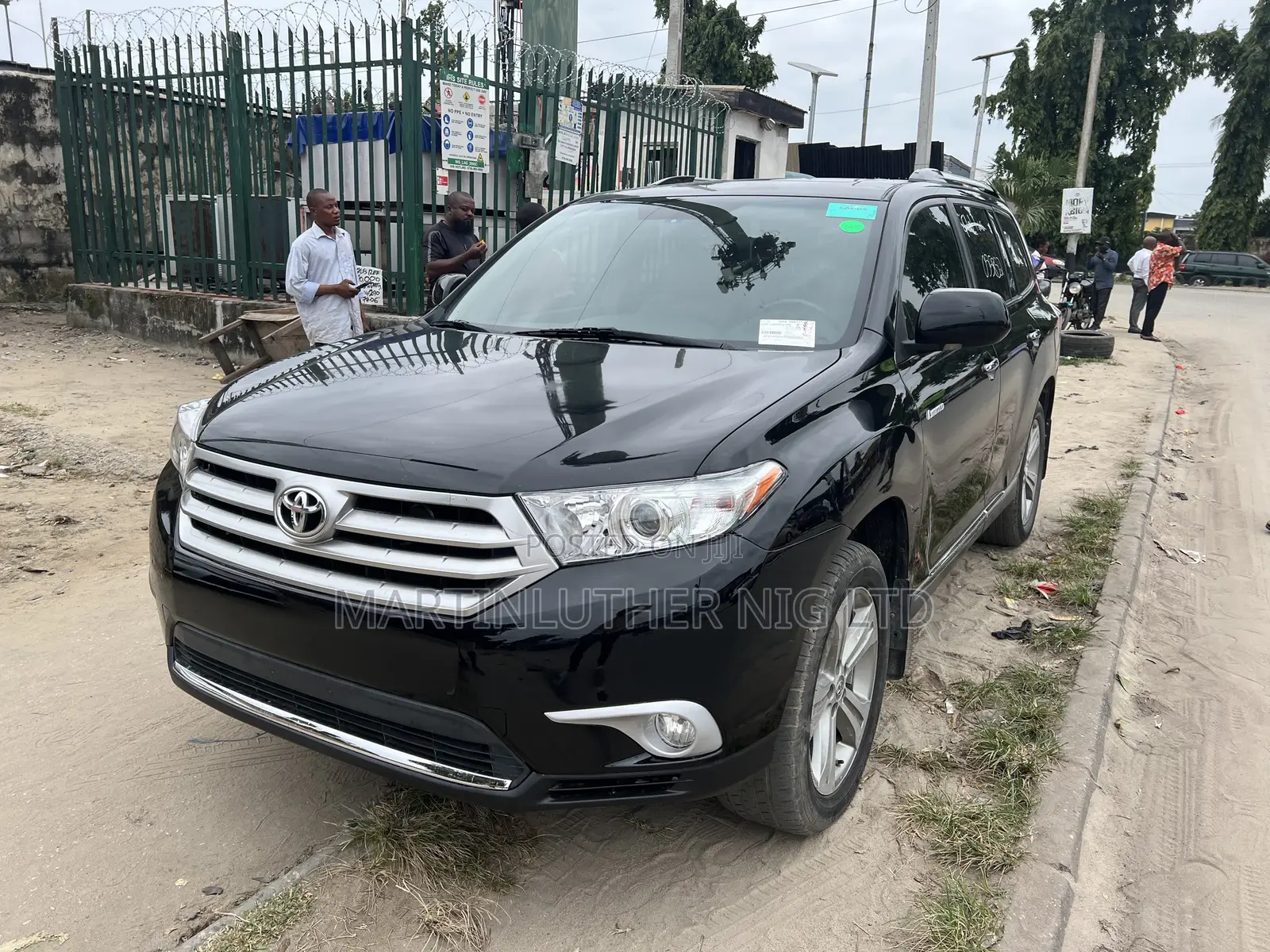 Toyota Highlander Limited 2012 Black