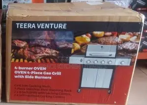 4 Burner With Side Burner Gas BarbeCue (BBQ