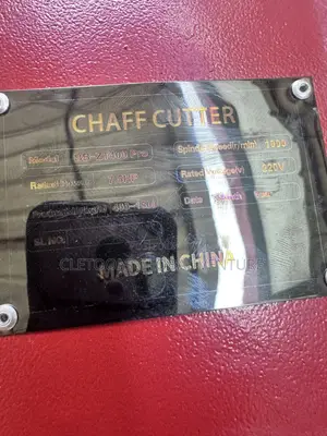 Chaff Cutter Machine