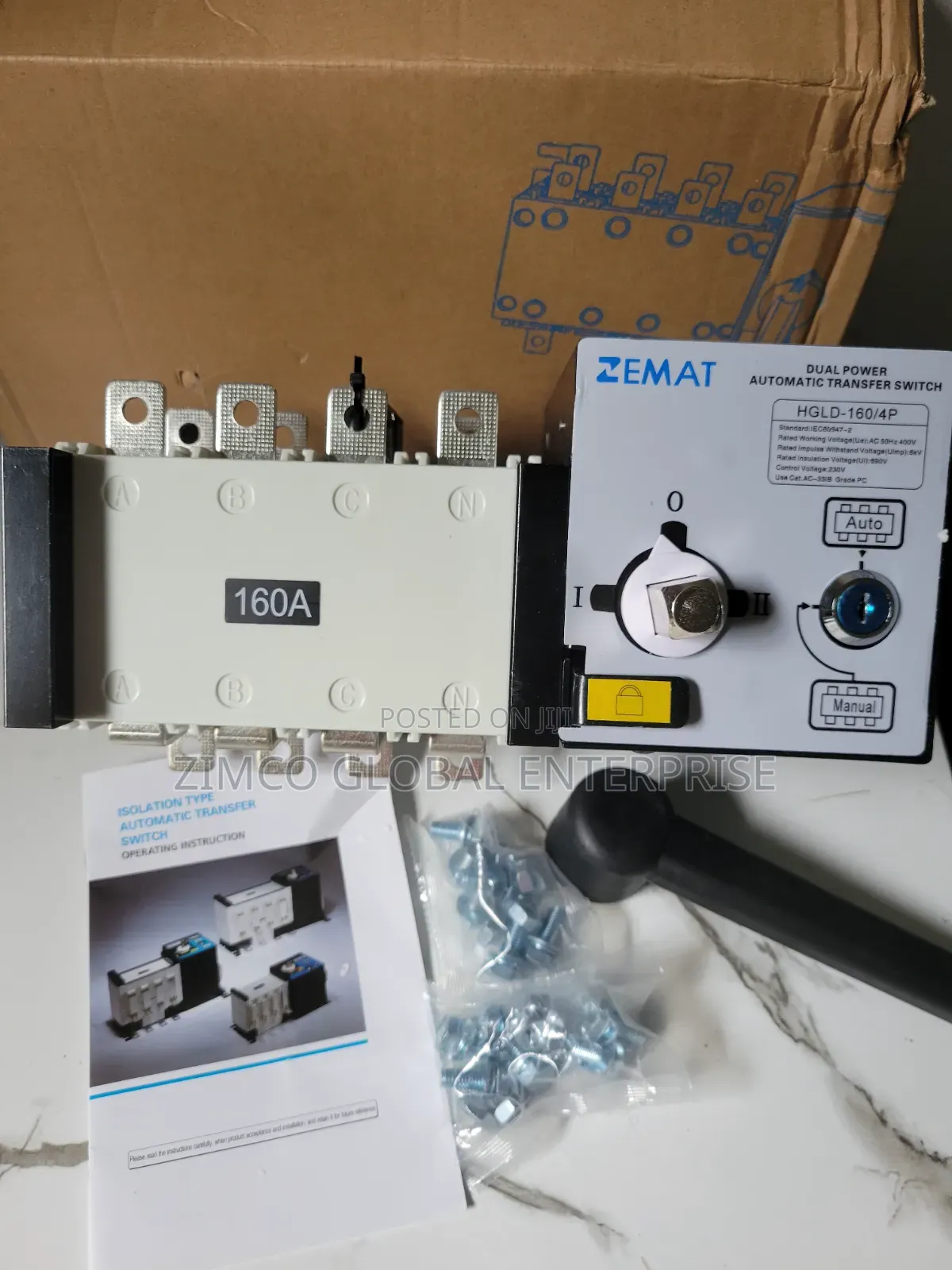 Zemat 160a Ats Switch