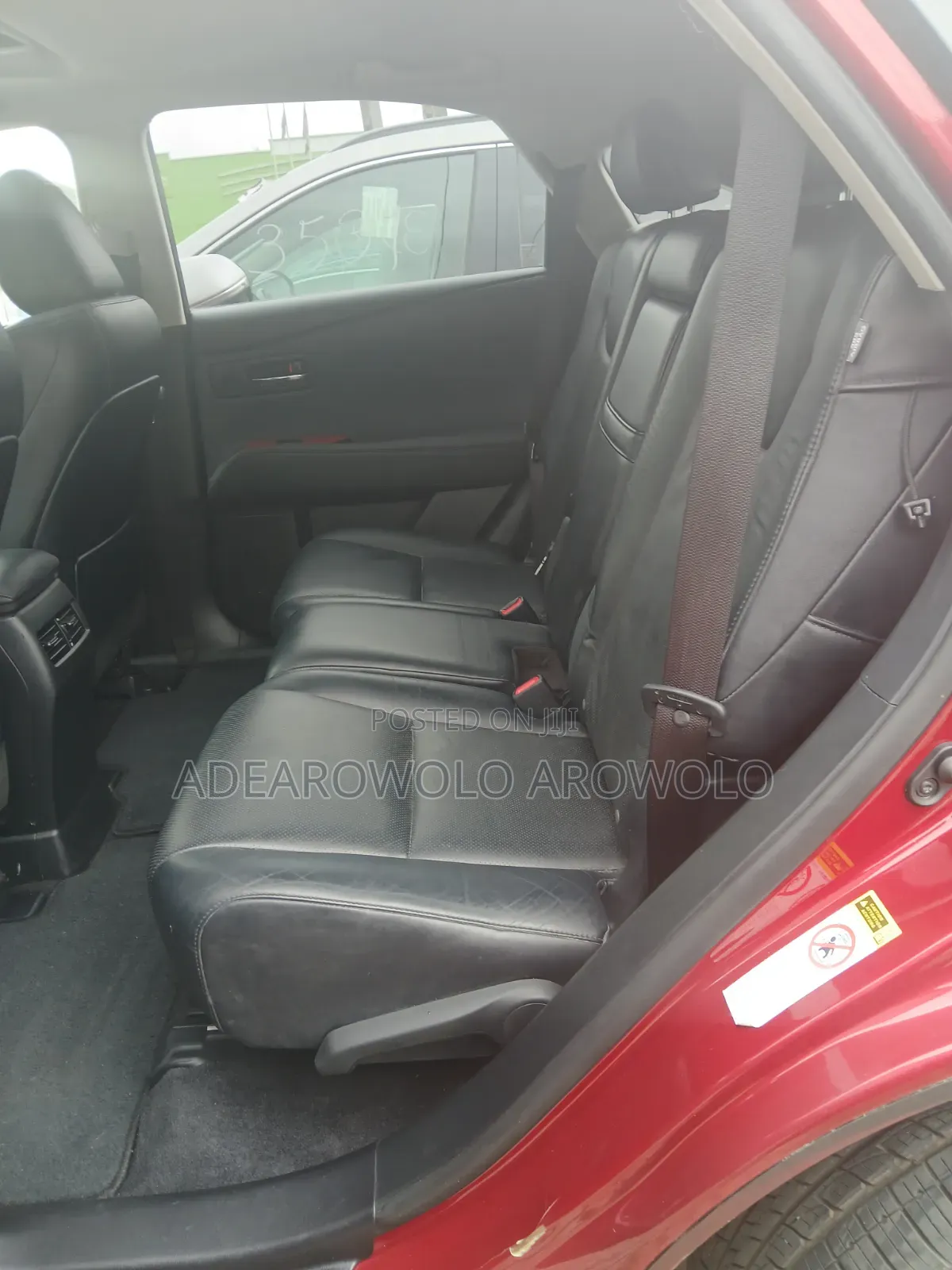 Lexus RX 2012 Burgundy