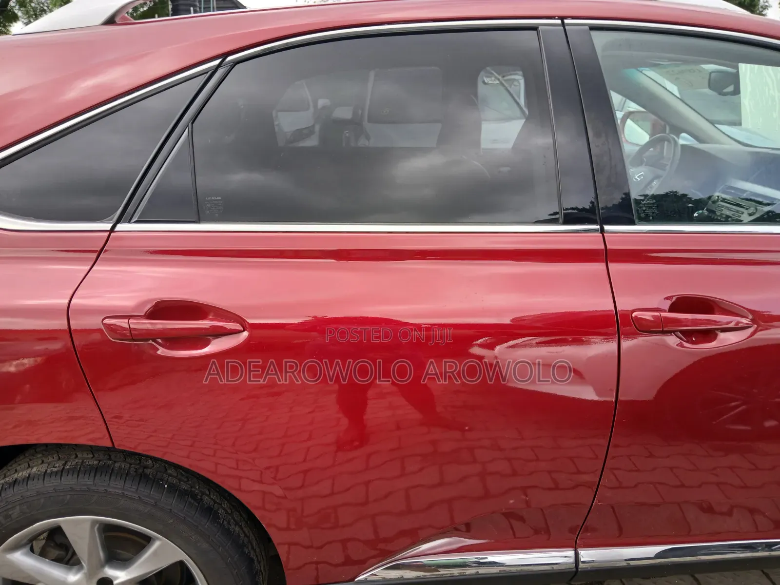 Lexus RX 2012 Burgundy