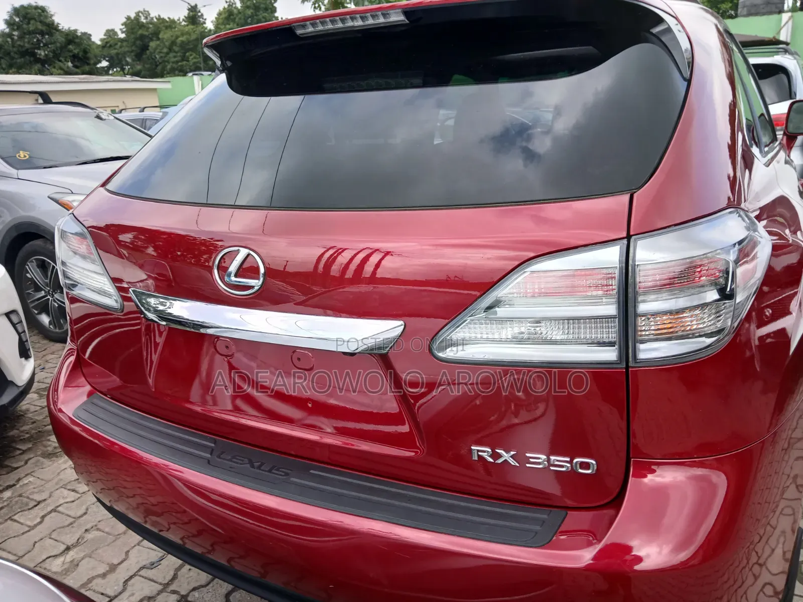 Lexus RX 2012 Burgundy
