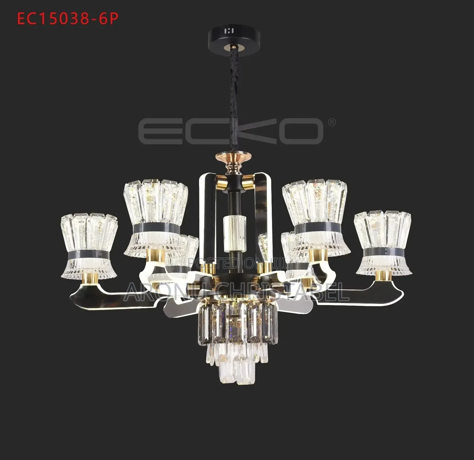Chandelier and Wall Brackets