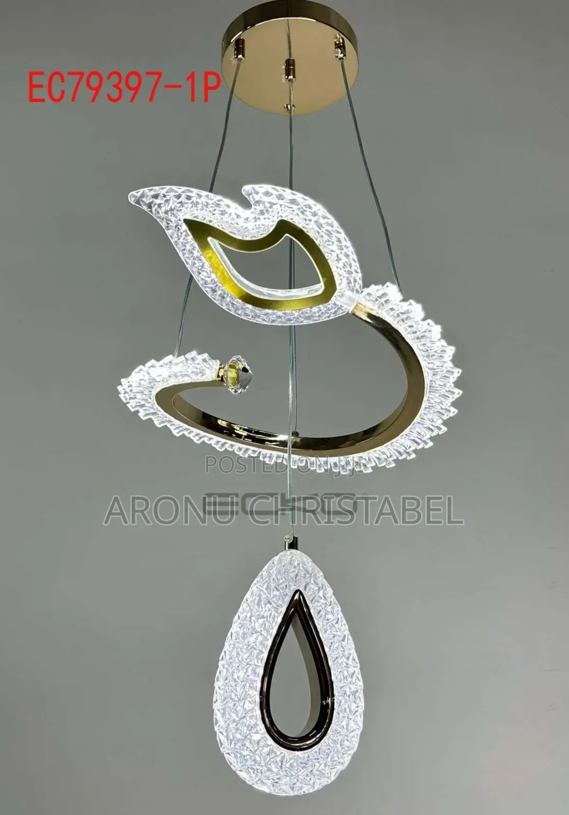 Chandelier and Wall Brackets