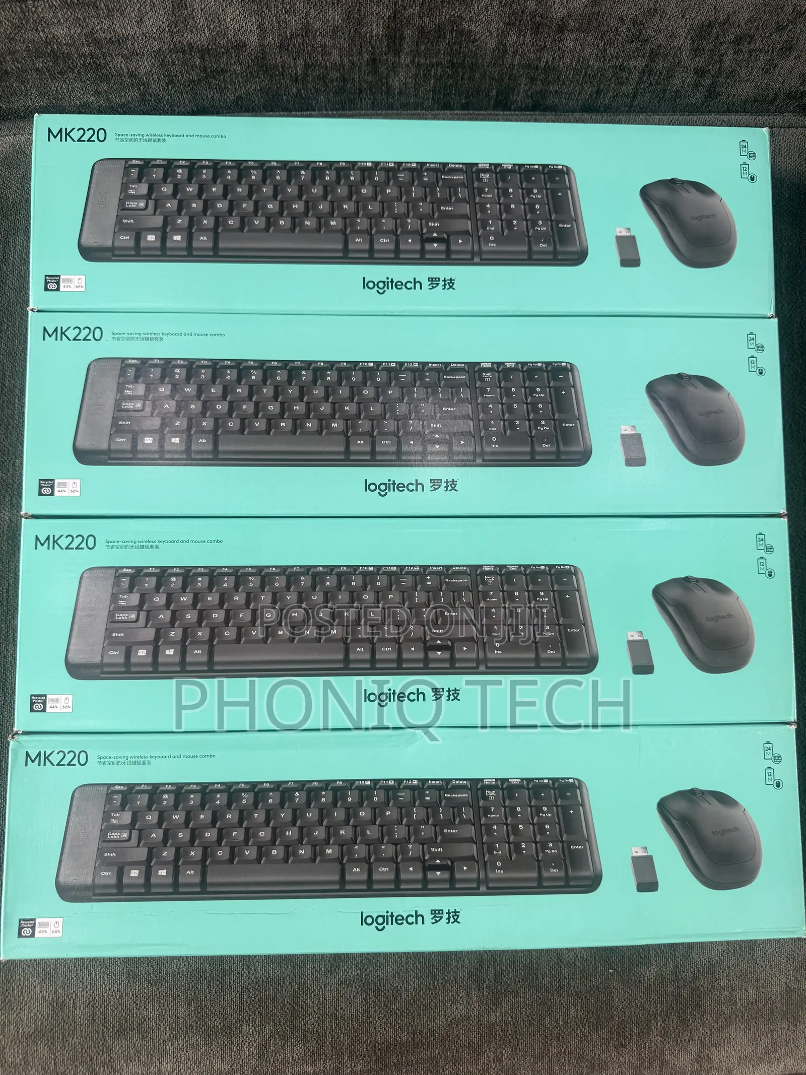 Logitech Mk220 Wireless Keyboard and Mouse
