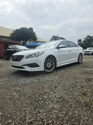 Hyundai Sonata Limited 4dr Sedan (2.4L 4cyl 6A) 2015 White