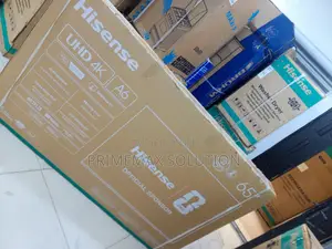 Hisense 65 Inch UHD Smart TV 65A6N – Stylish Black Design