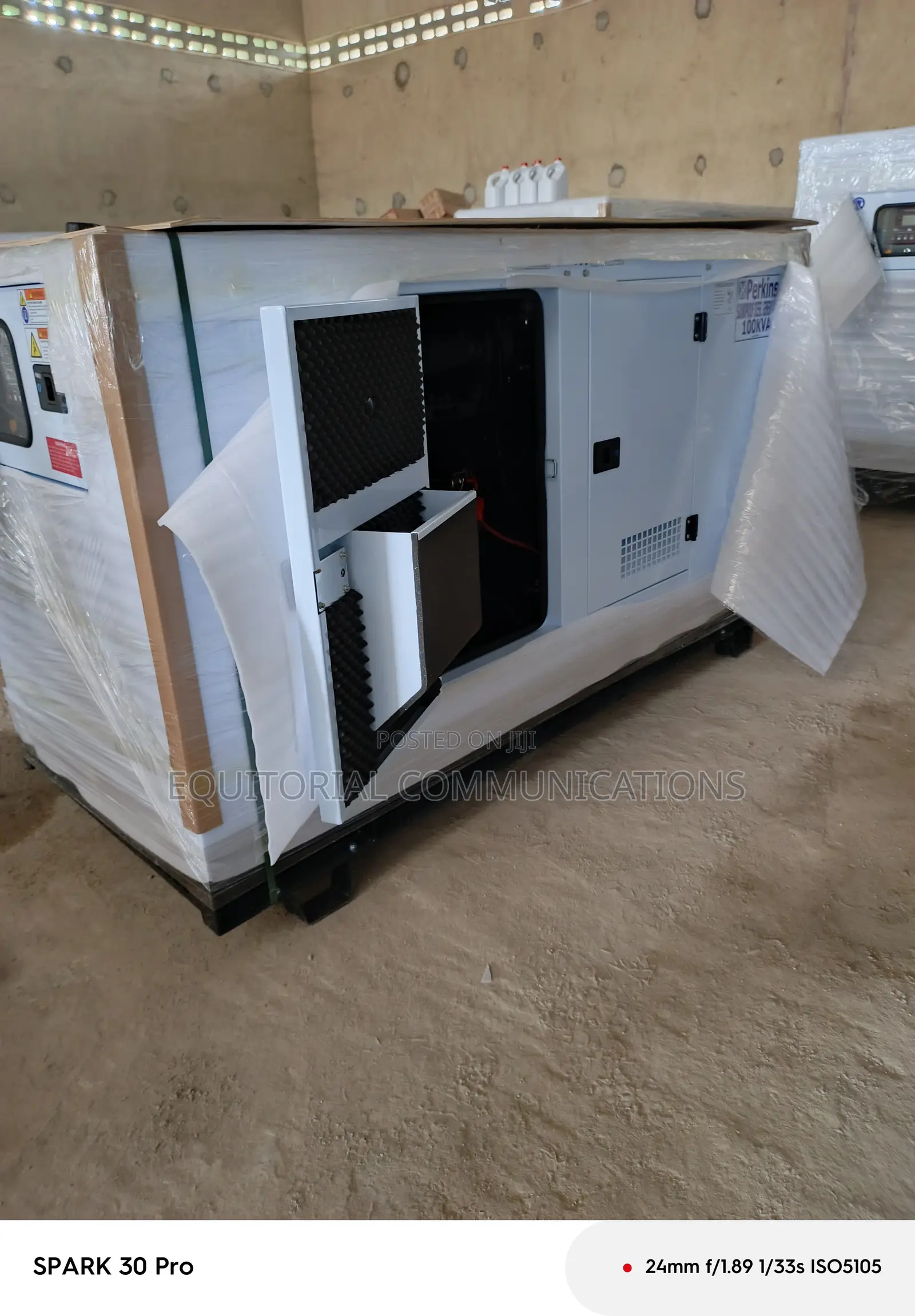 Perkins 100kVA Soundproof Power Solution