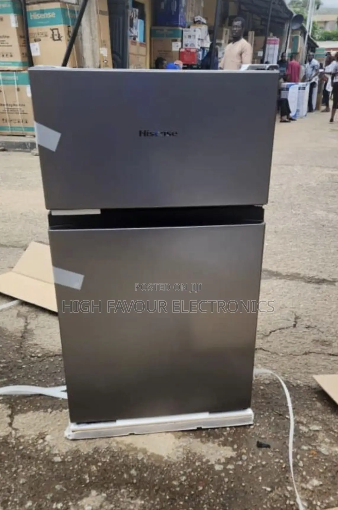 Hisense 2 Door Bedside Refrigerator