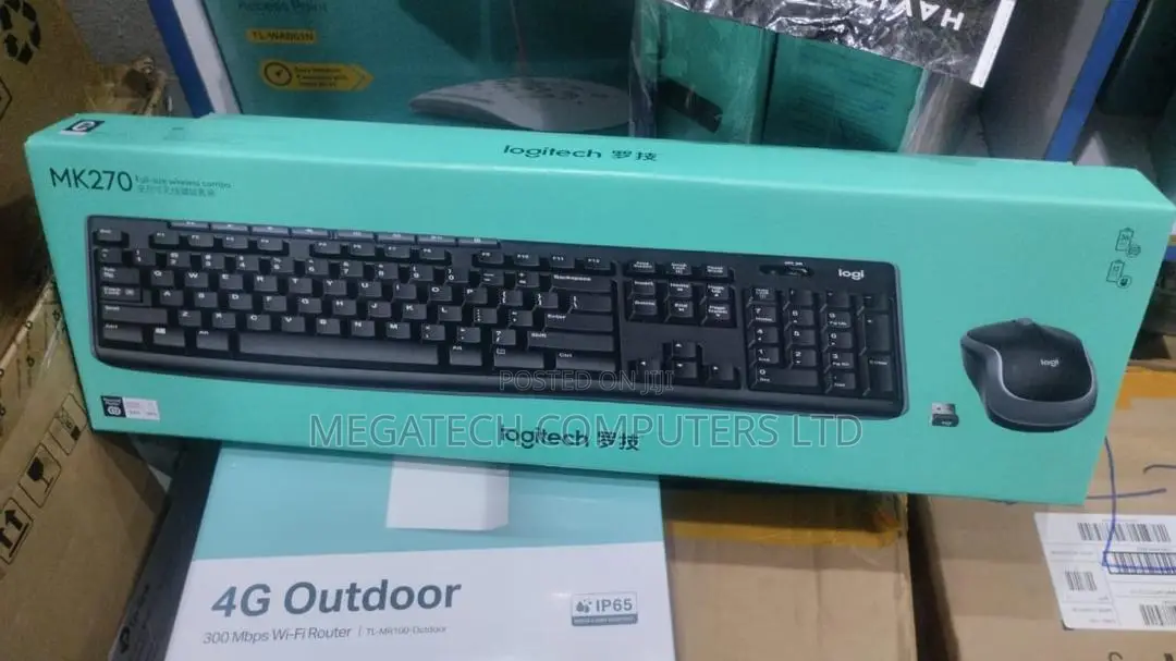 Logitech Wireless Keyboard With Mouse