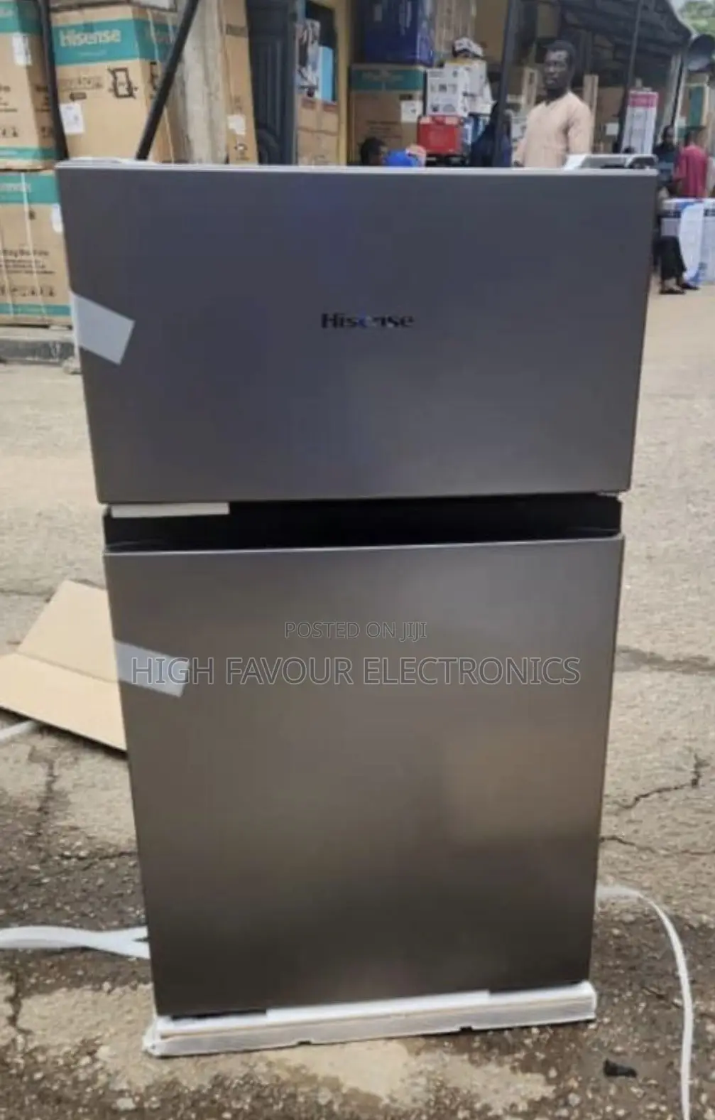 Hisense 2 Door Bedside Refrigerator