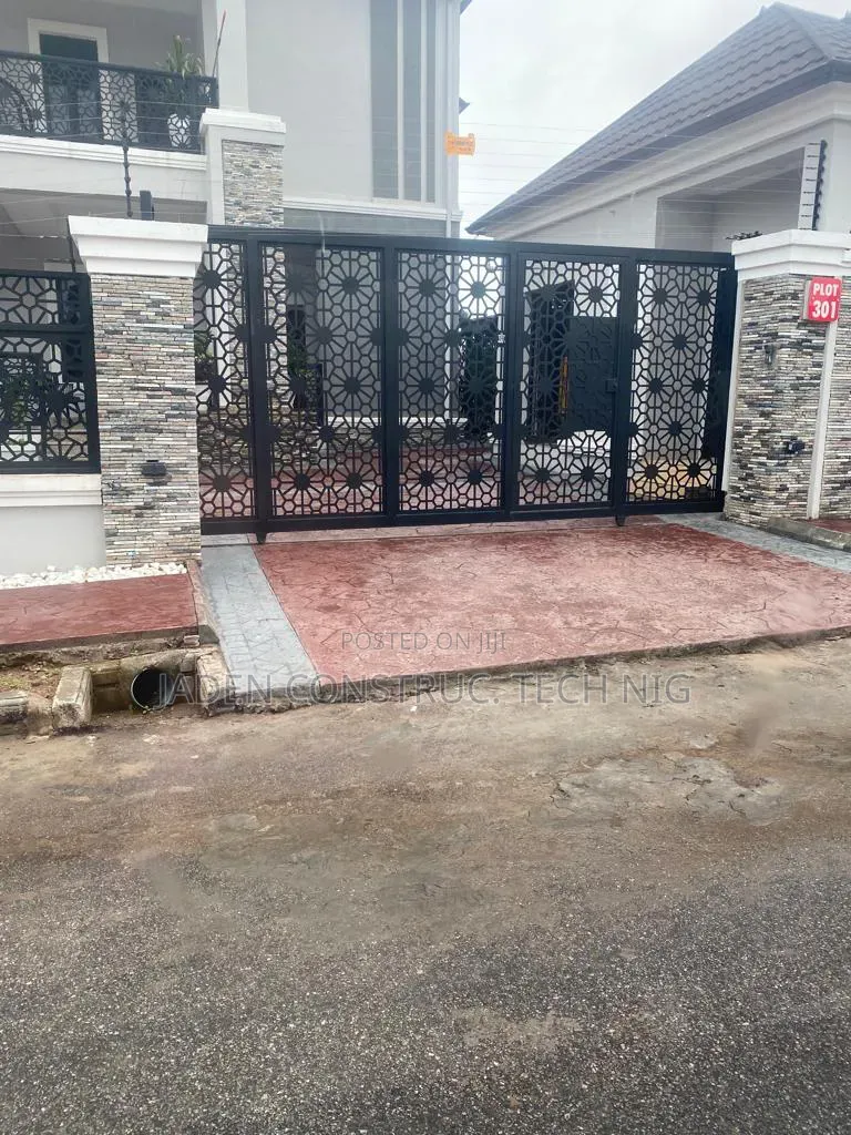 Premium Geometric Laser Cut Gate