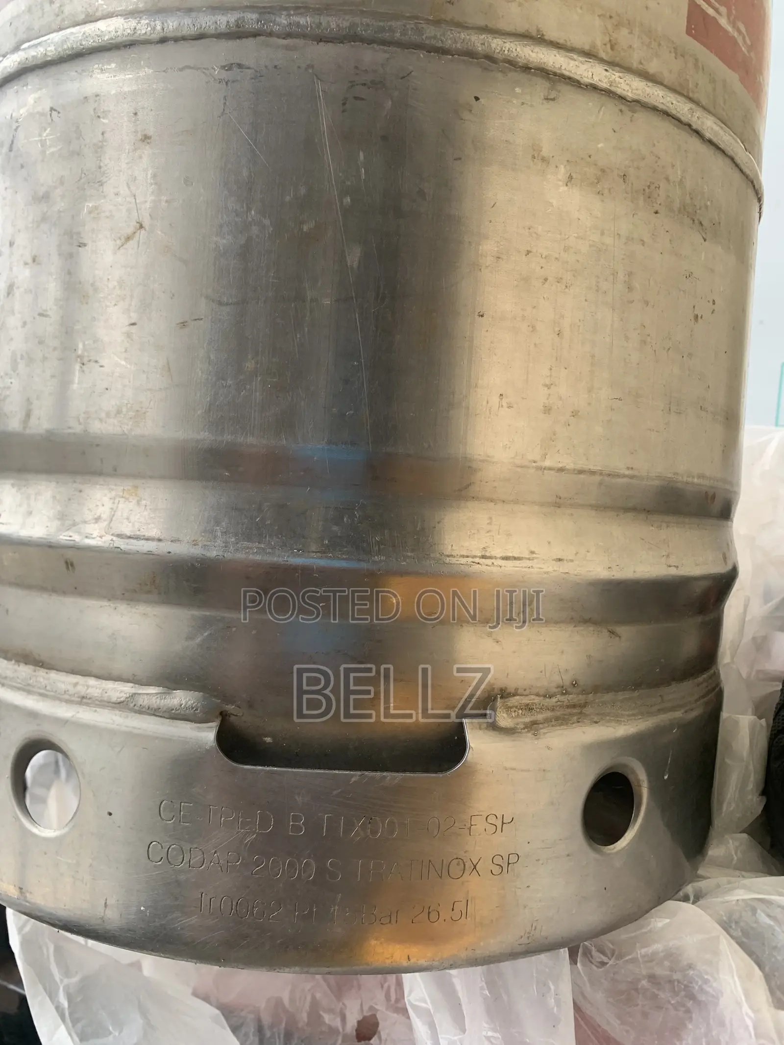 CEPSA Stainless Gas Cylinder