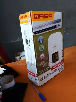 EFFICIENT QASA 1.5HP AC Voltage Stabilizer With Digital Meter