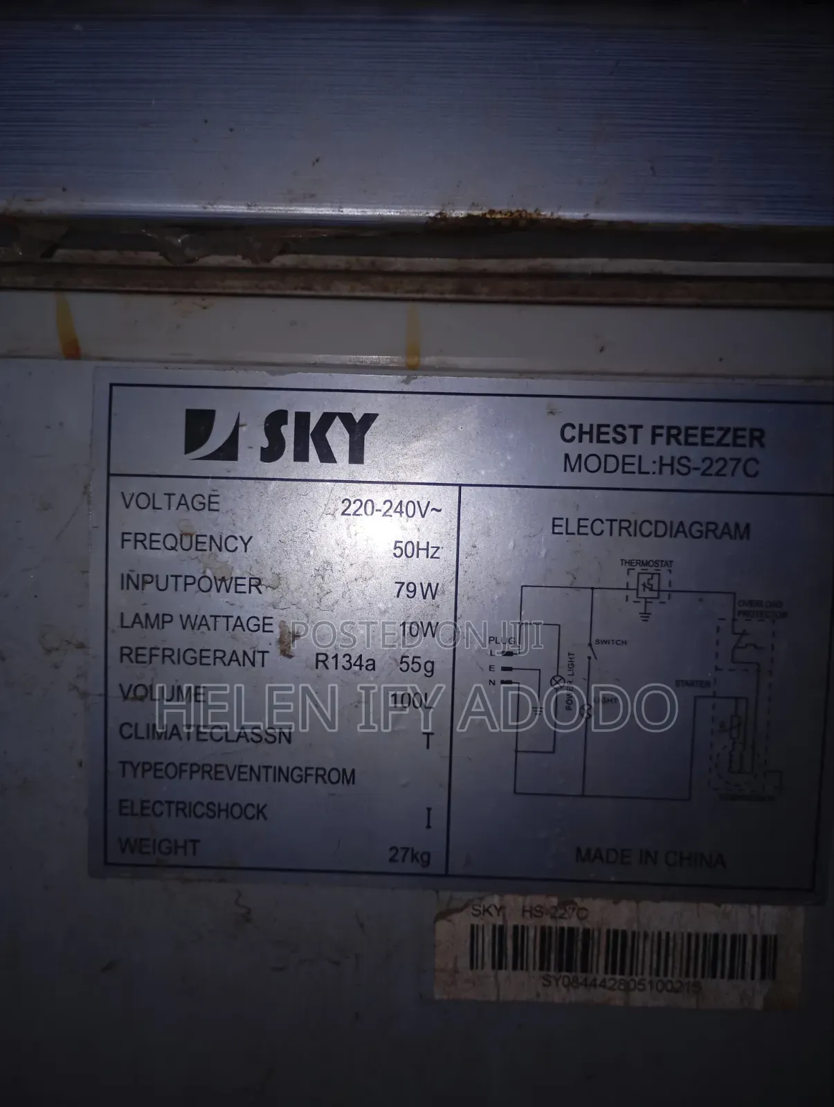 Deep Freezer