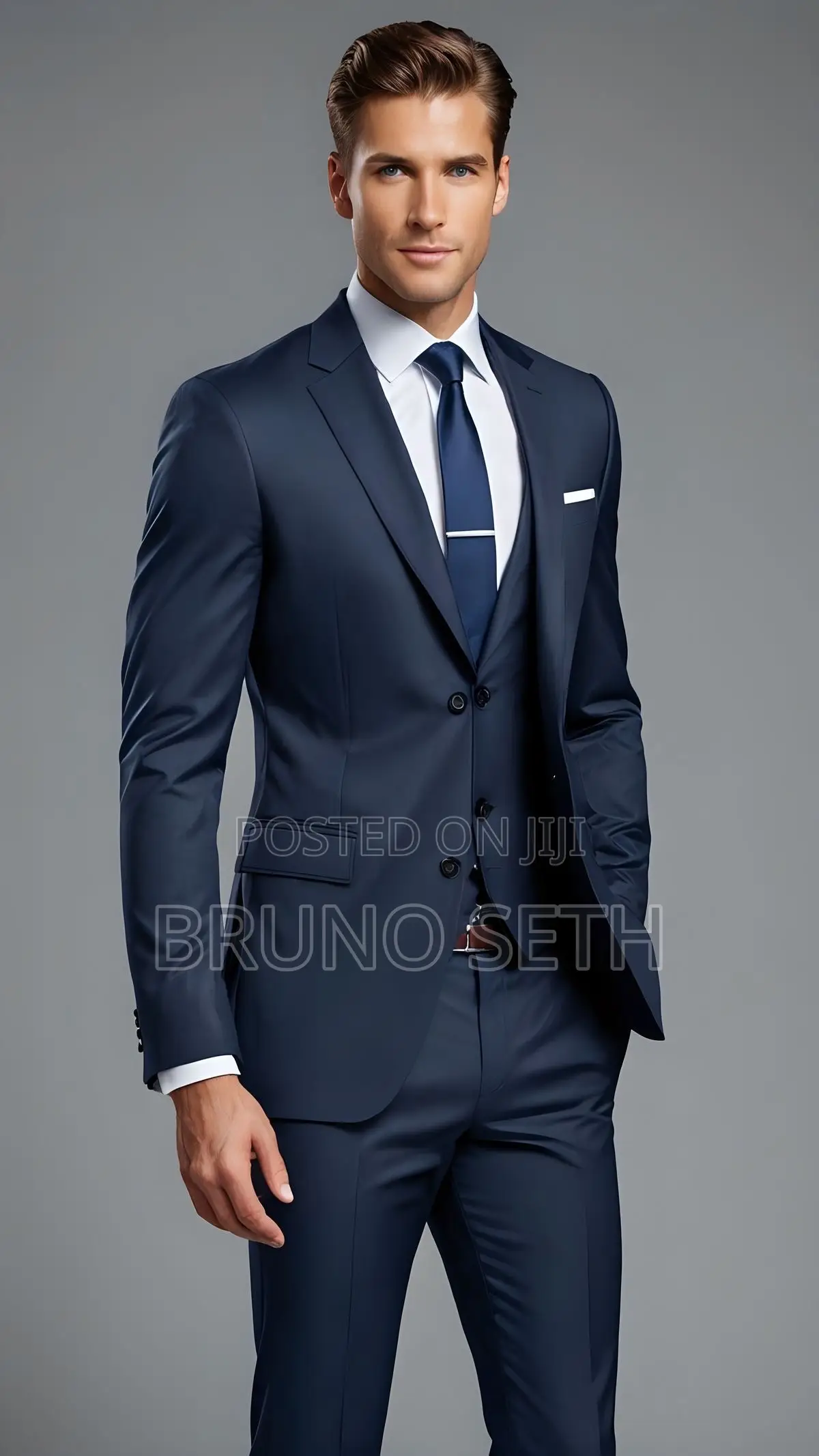 Navy Blue Suit