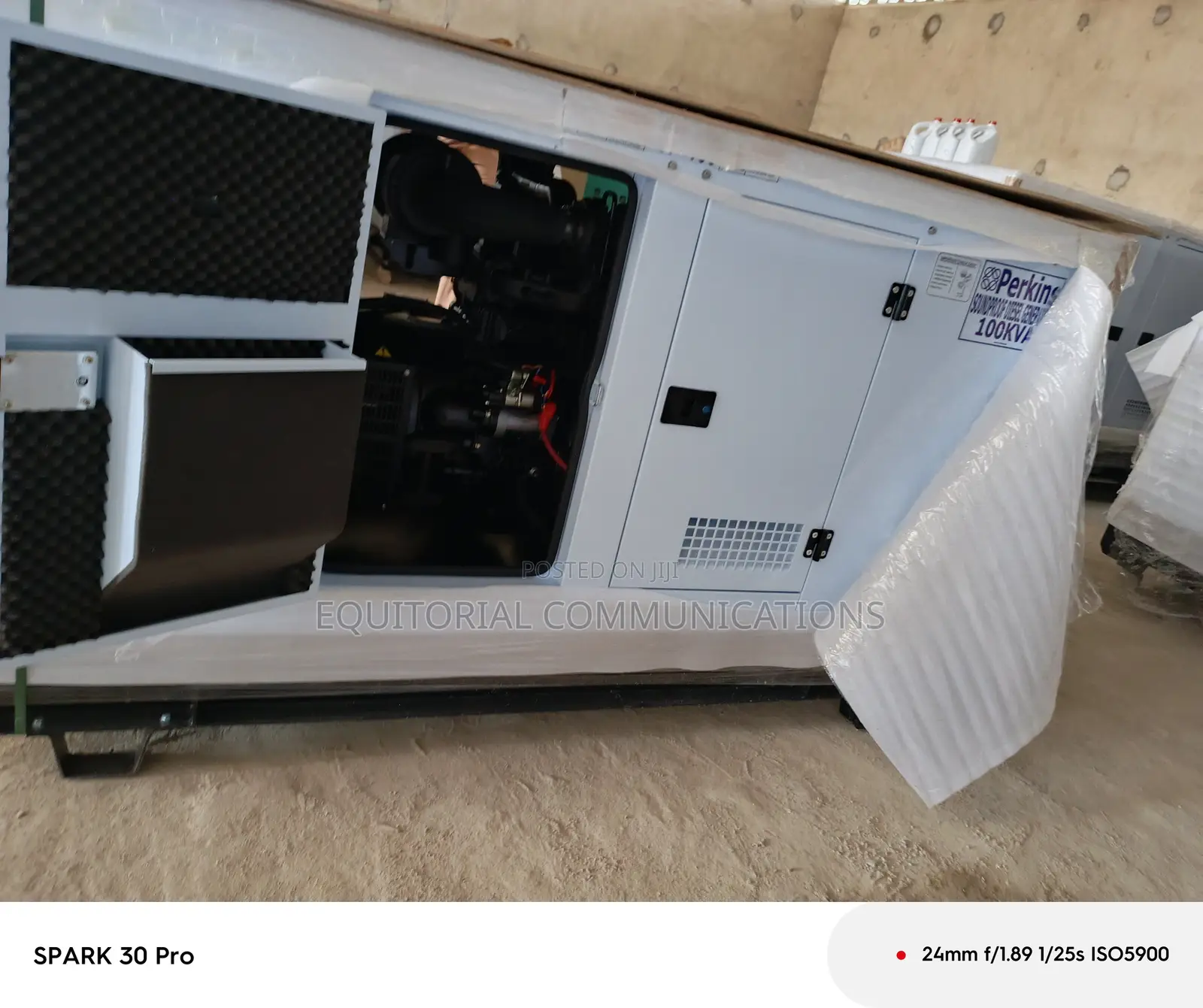 Perkins 100kVA Robust Soundproof Genset