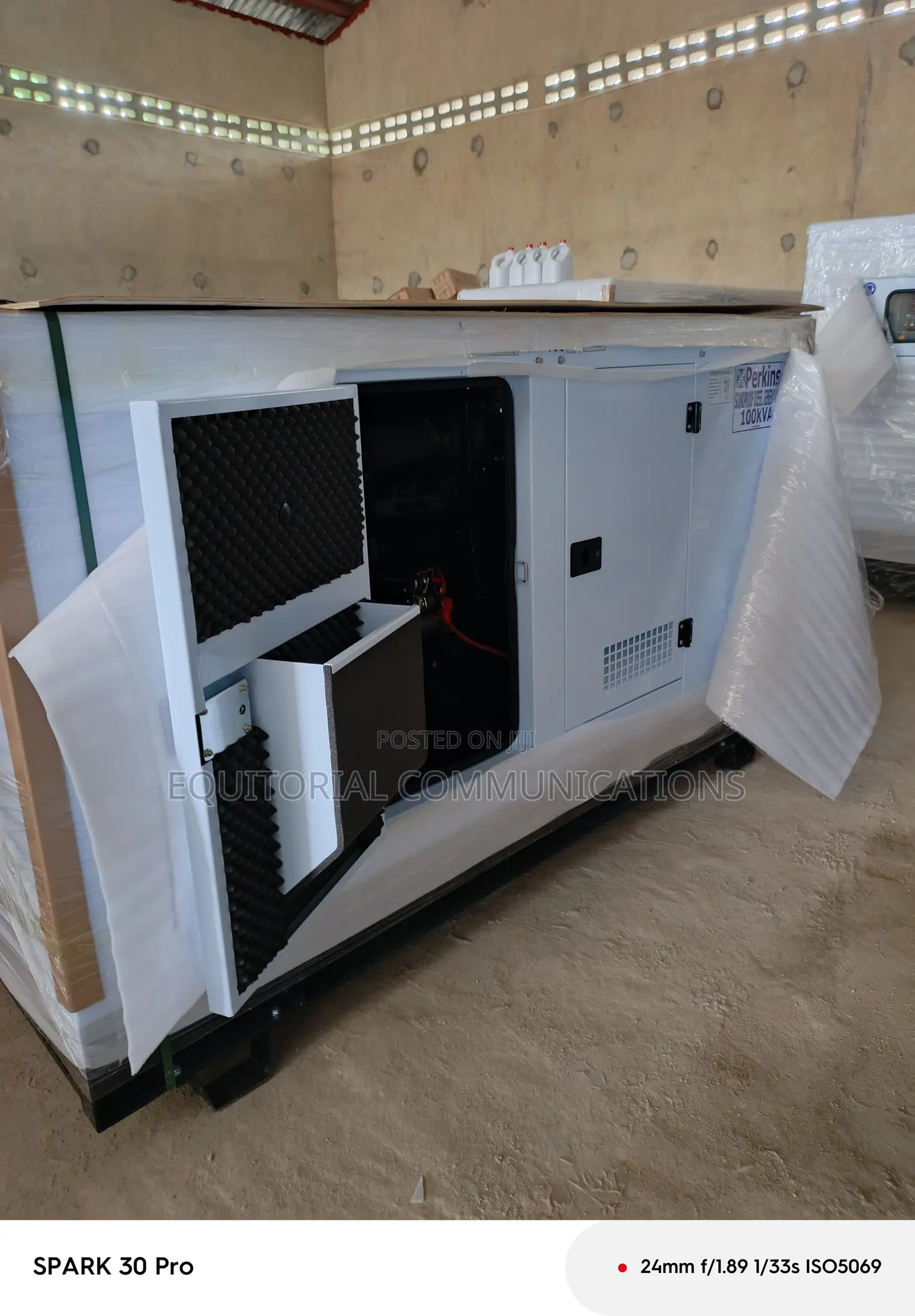 Perkins 100kVA Robust Soundproof Genset
