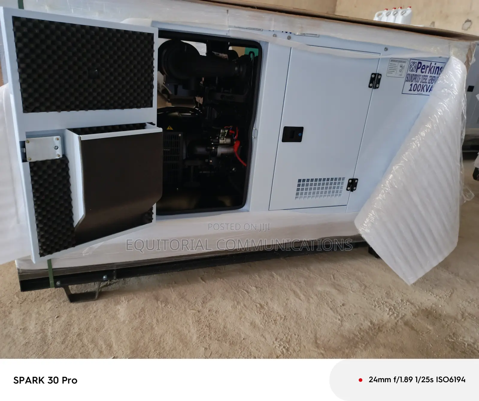 Perkins 100kVA Efficient Diesel Generator