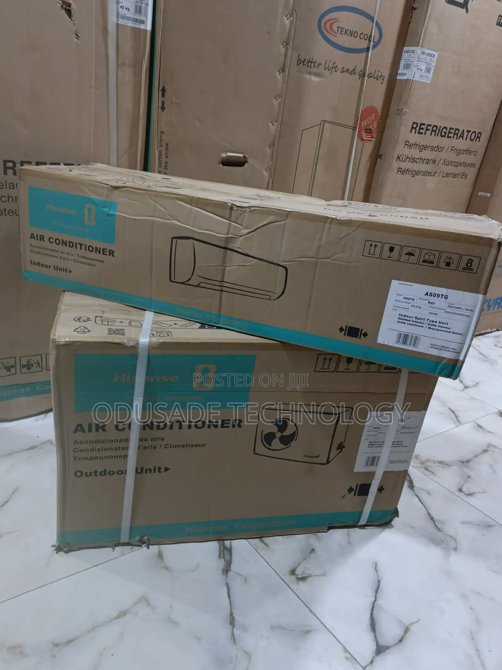 Hisense 1HP Copper Condenser Non-Inverter AC