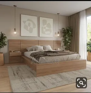 Solid 4 1/2 by 6 Bedframe as Seen