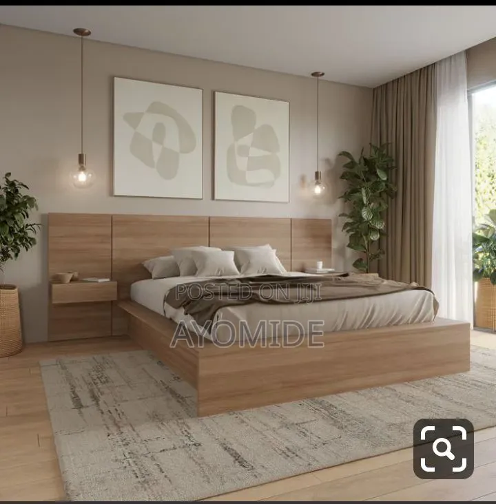Solid 4 1/2 by 6 Bedframe as Seen