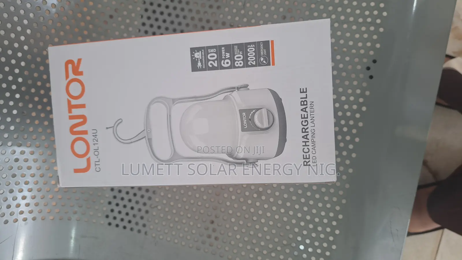 Lontor Rechargeable LED Camping Lantern CTL-OL-124U